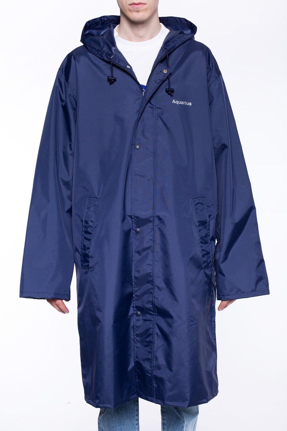 VETEMENTS Aquarius horoscope motif raincoat | Men's Clothing | Vitkac